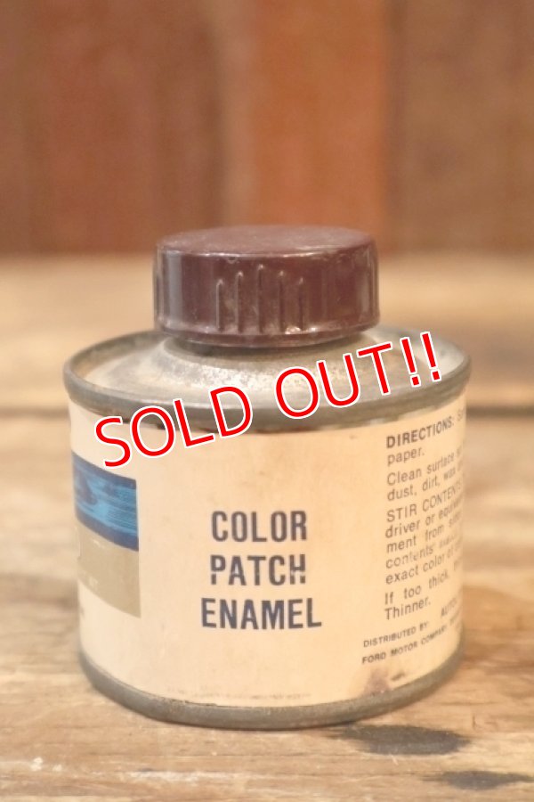 画像2: dp-260204-42 Ford 1960's AE60 COLOR PATCH ENAMEL 3 FL.OZ. CAN "DARK MAROON"