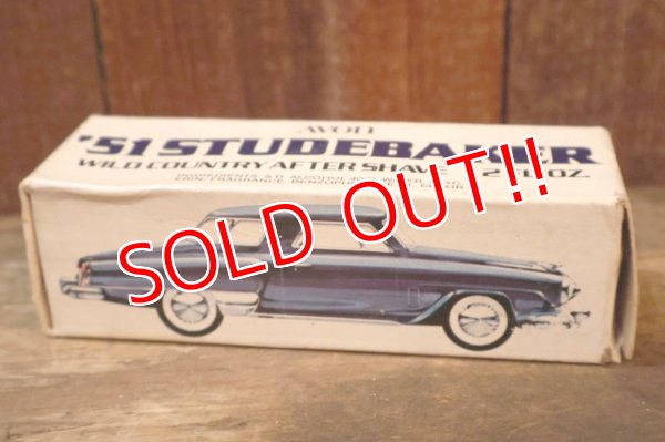 画像7: dp-260303-02 AVON / 1970's '51 STUDEBAKER WILD COUNTRY AFTER SHAVE GLASS BOTTLE