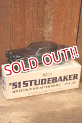 画像: dp-260303-02 AVON / 1970's '51 STUDEBAKER WILD COUNTRY AFTER SHAVE GLASS BOTTLE