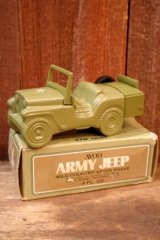 画像: dp-260303-02 AVON / 1970's ARMY JEEP WILD COUNTRY AFTER SHAVE GLASS BOTTLE