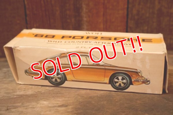 画像8: dp-260303-02 AVON / 1970's '68 PORCHE WILD COUNTRY AFTER SHAVE GLASS BOTTLE