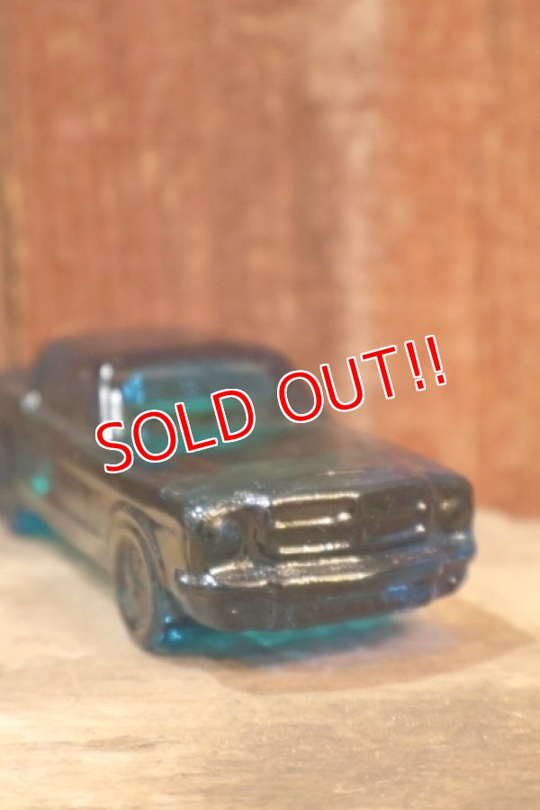 画像3: dp-260303-02 AVON / 1970's '64 Mustang  SPICY AFTER SHAVE GLASS BOTTLE