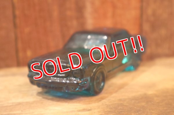 画像4: dp-260303-02 AVON / 1970's '64 Mustang  SPICY AFTER SHAVE GLASS BOTTLE