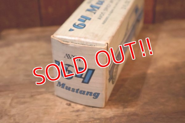 画像11: dp-260303-02 AVON / 1970's '64 Mustang  SPICY AFTER SHAVE GLASS BOTTLE