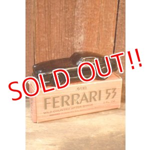 画像: dp-260303-02 AVON / 1970's FERRARI '53  WILD COUNTRY AFTER SHAVE GLASS BOTTLE