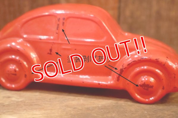 画像4: dp-260303-01 AVON / 1970's Volkswagen Beetle OLAND AFTER SHAVE GLASS BOTTLE