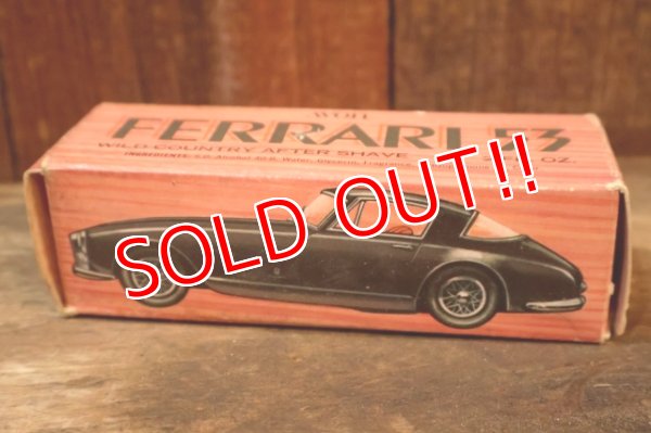 画像8: dp-260303-02 AVON / 1970's FERRARI '53  WILD COUNTRY AFTER SHAVE GLASS BOTTLE