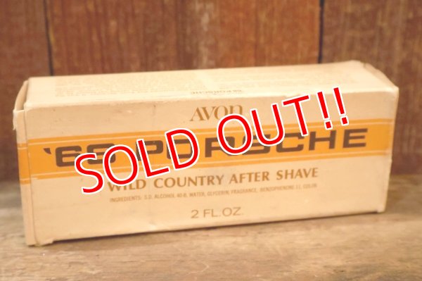 画像7: dp-260303-02 AVON / 1970's '68 PORCHE WILD COUNTRY AFTER SHAVE GLASS BOTTLE