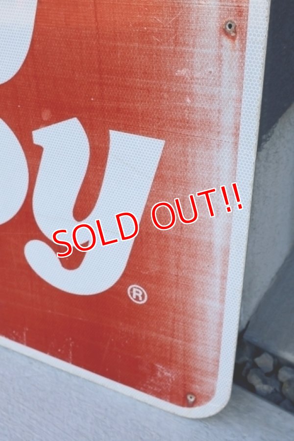 画像9: dp-260204-16 Big Boy / 1990's〜 Large Road Sign