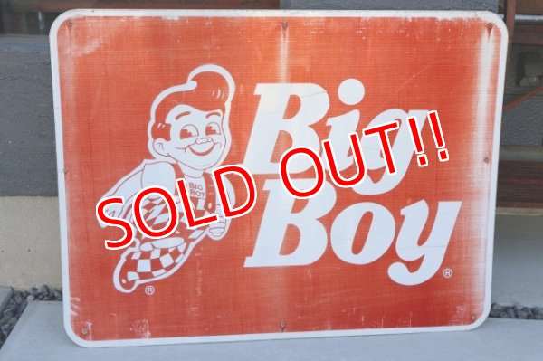 画像1: dp-260204-16 Big Boy / 1990's〜 Large Road Sign