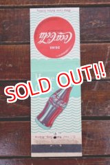 画像: dp-260204-120 Coca-Cola 1940's-1950's Matchbook