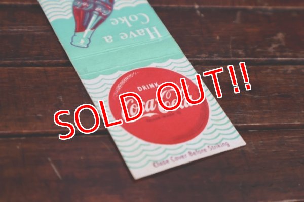 画像3: dp-260204-120 Coca-Cola 1940's-1950's Matchbook