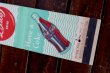 画像2: dp-260204-120 Coca-Cola 1940's-1950's Matchbook