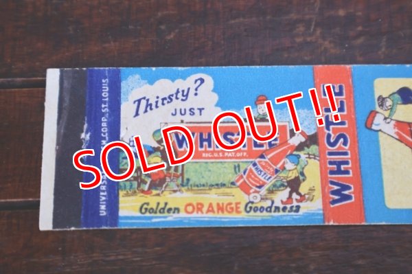 画像3: dp-260204-120 WHISTLE 1940's Matchbook