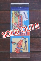 画像: dp-260204-120 WHISTLE 1940's Matchbook