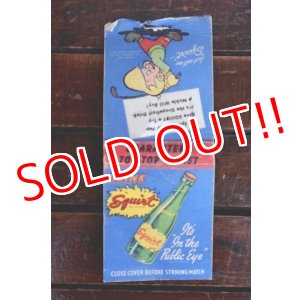 画像: dp-260204-120 Squirt 1940's-1950's Matchbook
