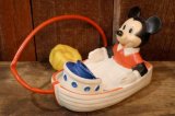 画像: ct-260106-13 Mickey Mouse / Gabriel CHILD GUIDANCE TOYS 1970's BUBBLE BARGE