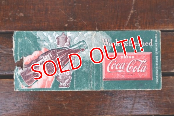 画像1: dp-260204-120 Coca-Cola 1930's Matchbook