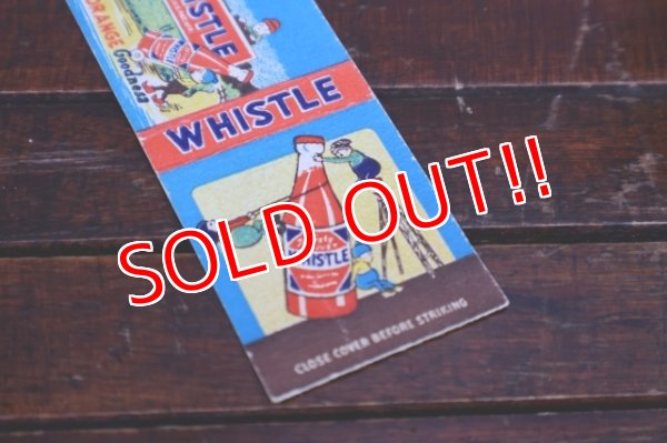 画像2: dp-260204-120 WHISTLE 1940's Matchbook