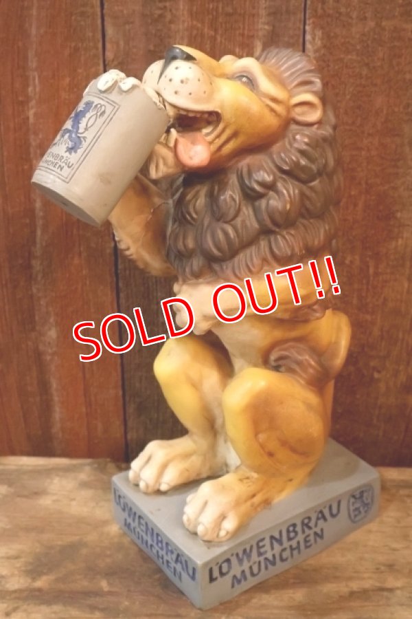 画像1: ct-260106-11 Löwenbräu LOWENBRAU / 1970's Lion Bar Display