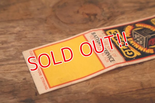 画像3: dp-260204-120 GLOBE BATTERIES 1940's-1950's Matchbook