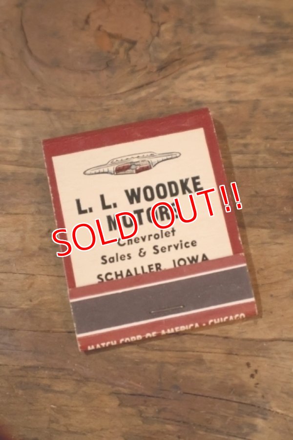 画像3: dp-260204-120 CHEVROLET for '53 1950's Matchbook