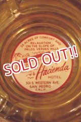画像: dp-260204-60 Hacienda HOTEL VINTAGE GLASS ASHTRAY