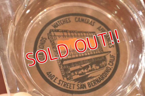 画像3: dp-260204-60 Arthur's VINTAGE GLASS ASHTRAY