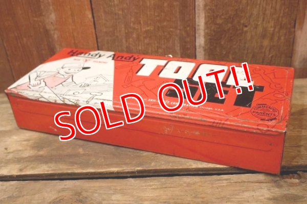 画像6: dp-260322-03 Handy Andy 1960's TOOL SET BOX