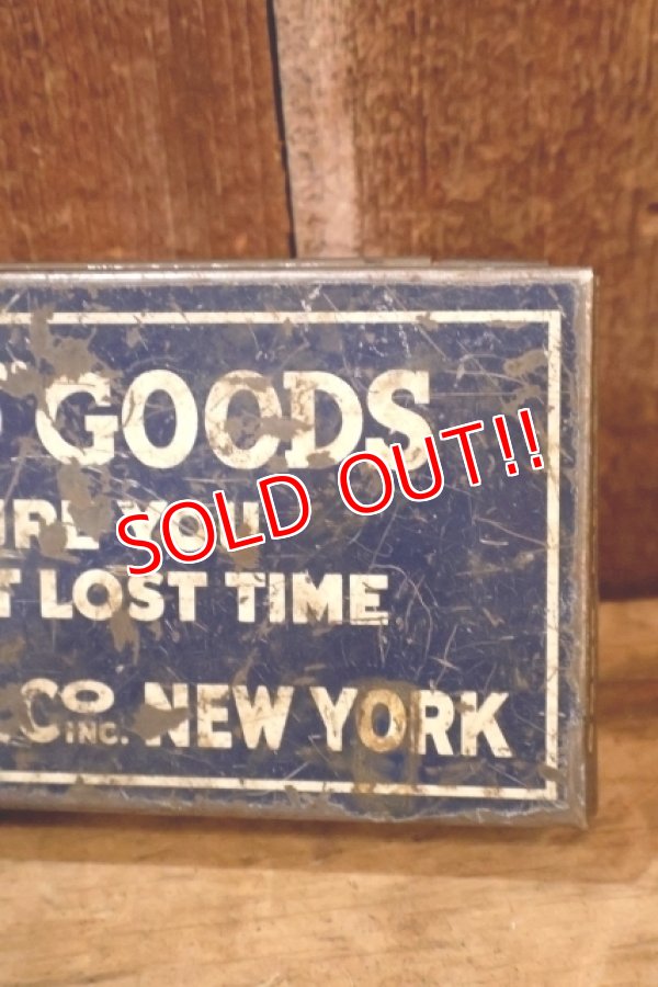 画像3: dp-260322-06 GOOD MFG. Co, INC / 〜1950's "GOOD" GOODS RUBBER RINGS TIN BOX