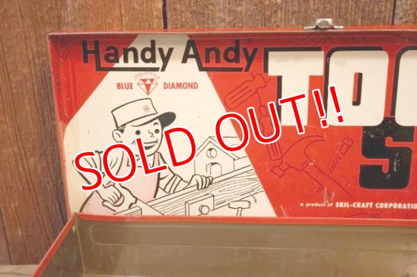 画像8: dp-260322-03 Handy Andy 1960's TOOL SET BOX