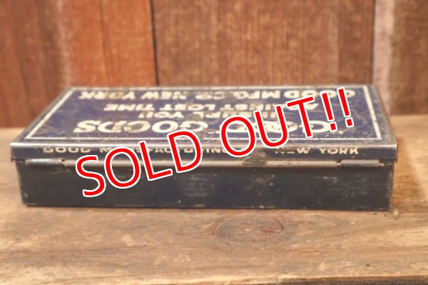 画像7: dp-260322-06 GOOD MFG. Co, INC / 〜1950's "GOOD" GOODS RUBBER RINGS TIN BOX