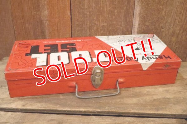 画像4: dp-260322-03 Handy Andy 1960's TOOL SET BOX
