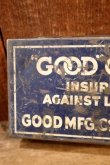 画像2: dp-260322-06 GOOD MFG. Co, INC / 〜1950's "GOOD" GOODS RUBBER RINGS TIN BOX
