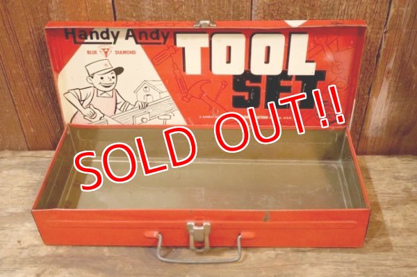 画像7: dp-260322-03 Handy Andy 1960's TOOL SET BOX