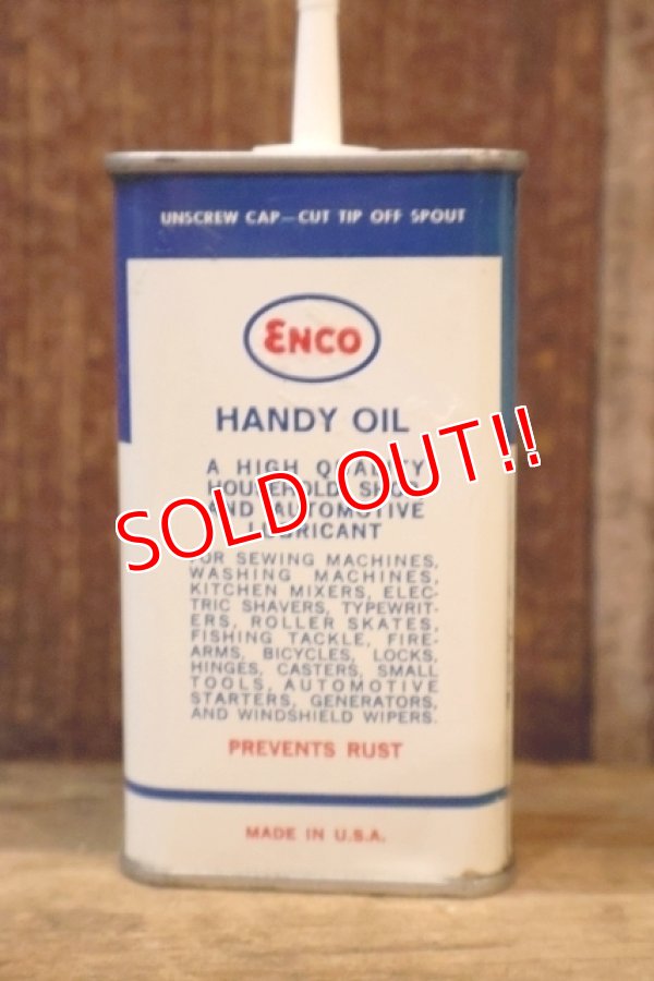 画像3: dp-260325-13 ENCO / 1960's HANDY OIL CAN