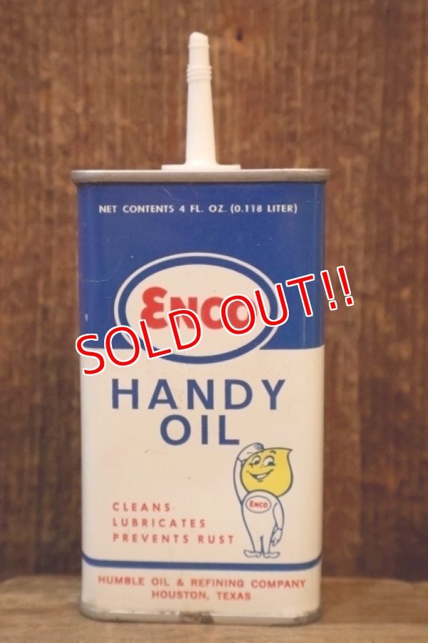 画像1: dp-260325-13 ENCO / 1960's HANDY OIL CAN