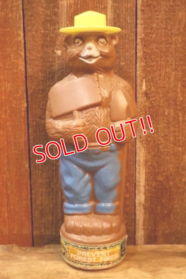 画像1: ct-260325-29 Smokey Bear / 1970's Bubble Bath Bottle