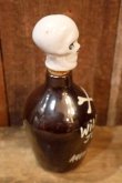 画像5: dp-260325-17 SONSCO 1950's-1960's Skull Decanter Bottle