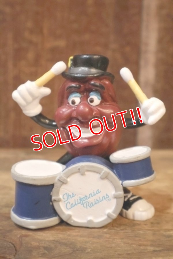 画像1: ct-260325-25 The California Raisins / 1988 PVC Figure "Drummer"