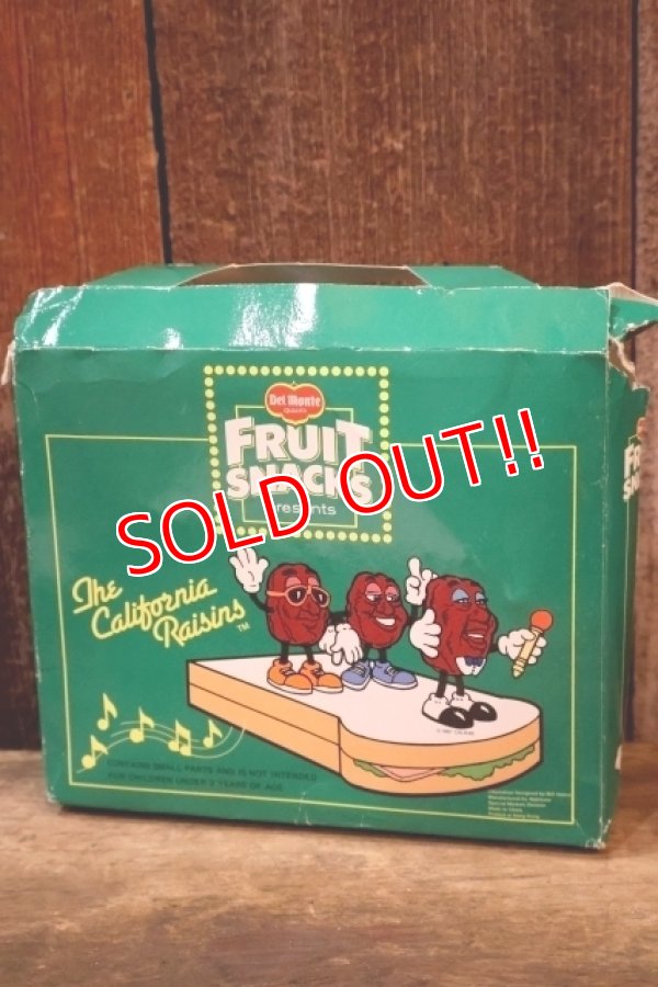 画像10: ct-260322-19 The California Raisins / 1987 Del Monte Fruit Snacks Musical Sandwich