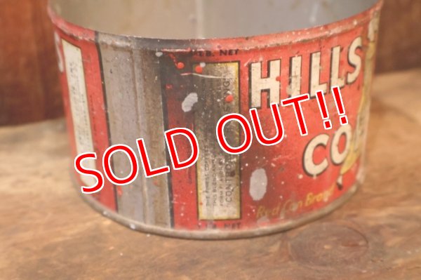 画像5: dp-260226-05 HILLS BROS COFFEE 1950's ONE POUND CAN
