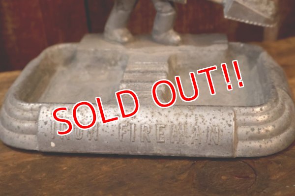 画像7: ct-260322-22 IRON FIREMAN 1950's-1960's Advertising Ashtray