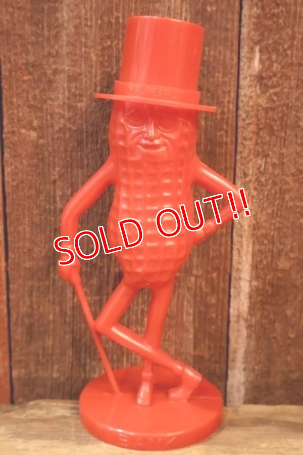 画像1: ct-260325-40 PLANTERS / MR.PEANUT 1950's Coin Bank (Red)