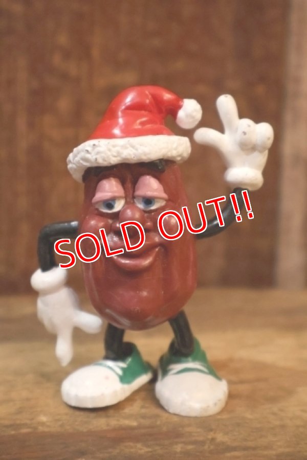 画像1: ct-260401-25 The California Raisins / 1988 PVC Figure "Santa Hat"