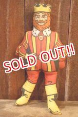 画像: ct-260401-48 BURGER KING / The King 1970's Pillow Doll