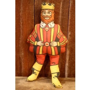画像: ct-260401-48 BURGER KING / The King 1970's Pillow Doll