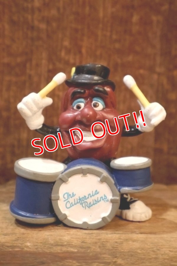 画像1: ct-260325-25 The California Raisins / 1988 PVC Figure "Drummer"