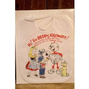 画像: ct-260401-03 Reddy Kilowatt / 1950's-1960's Baby Bib