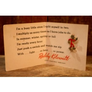 画像: ct-260401-03 Reddy Kilowatt / 1940's YOUR FAVORITE "PIN-UP"